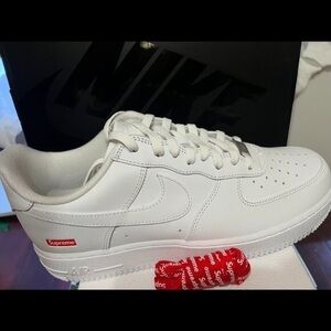 Supreme x Air Force 1 Low 'Box Logo - White'